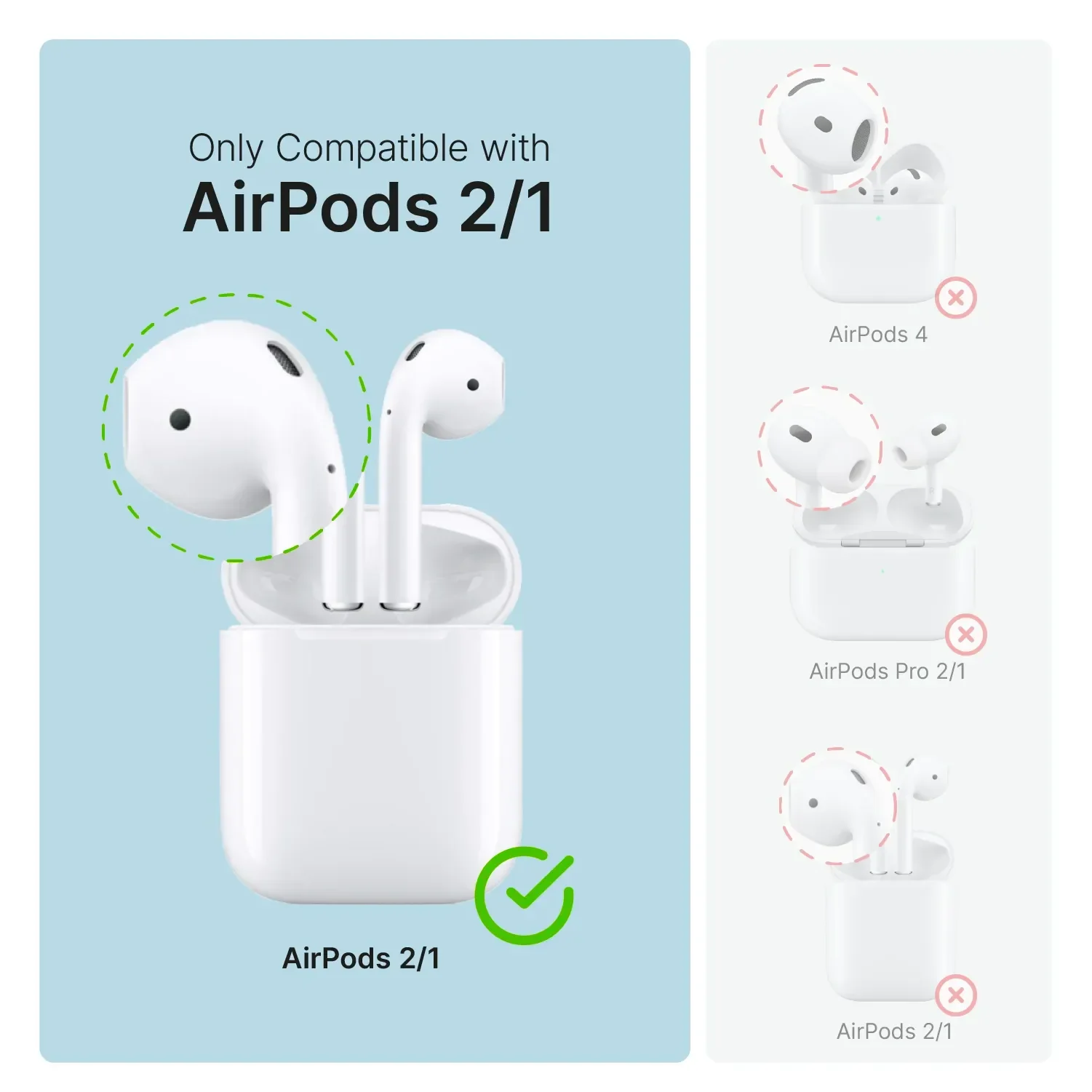 AirPods (Gen 2/1) - Waterproof Case + Carabiner - Image 25