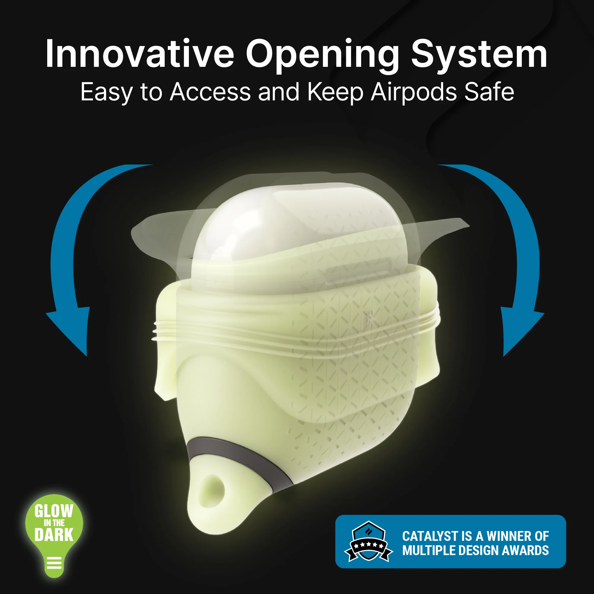 AirPods (Gen 3) - Waterproof Case + Carabiner - Image 6