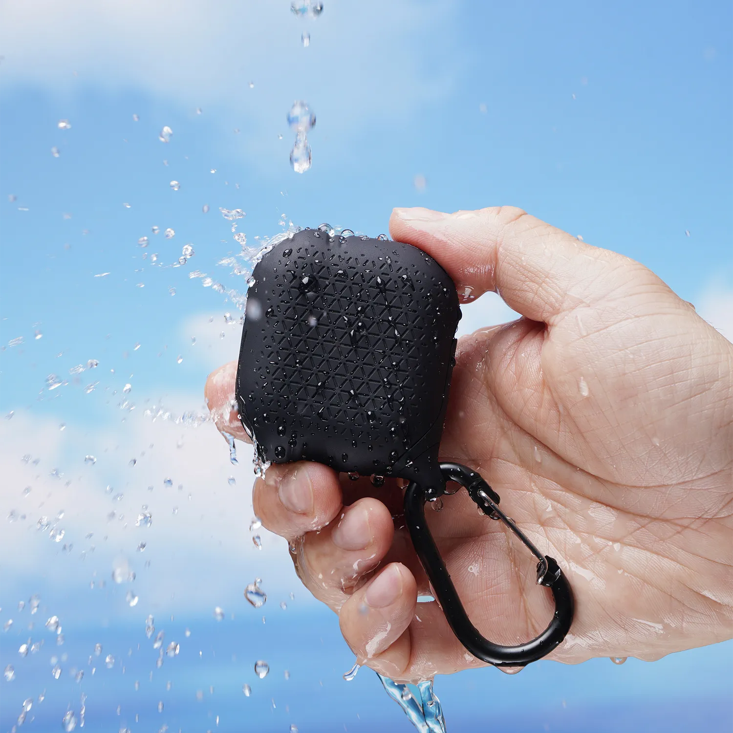 AirPods (Gen 3) - Waterproof Case + Carabiner - Image 9