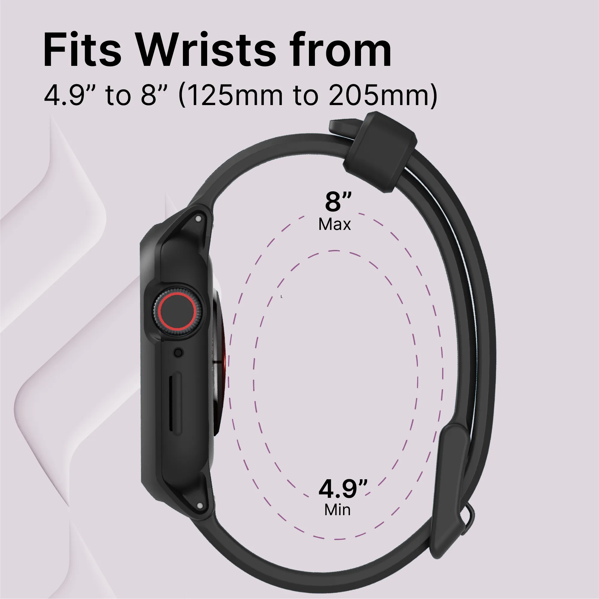 41mm - Rugged Case + Band for Apple Watch Series 9/8/7 - Image 15