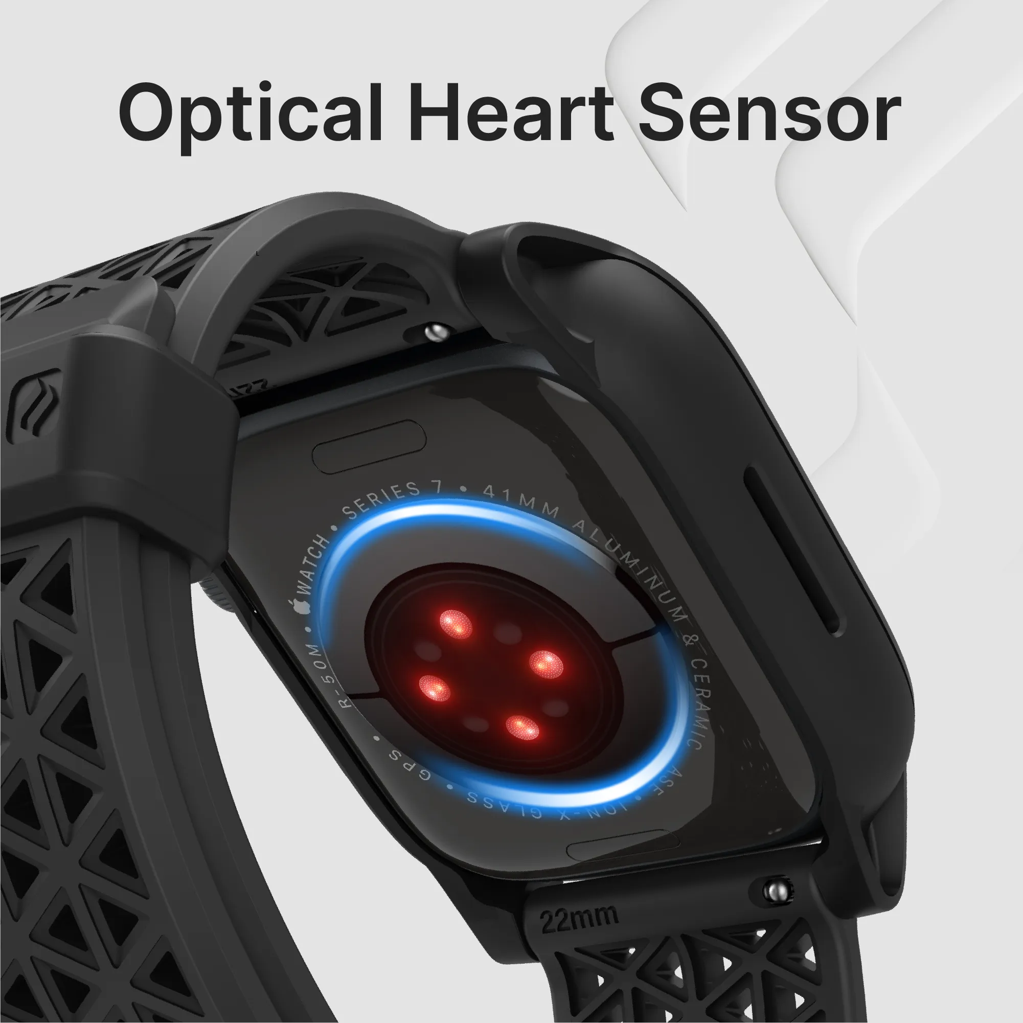 41mm - Rugged Case + Band for Apple Watch Series 9/8/7 - Image 7