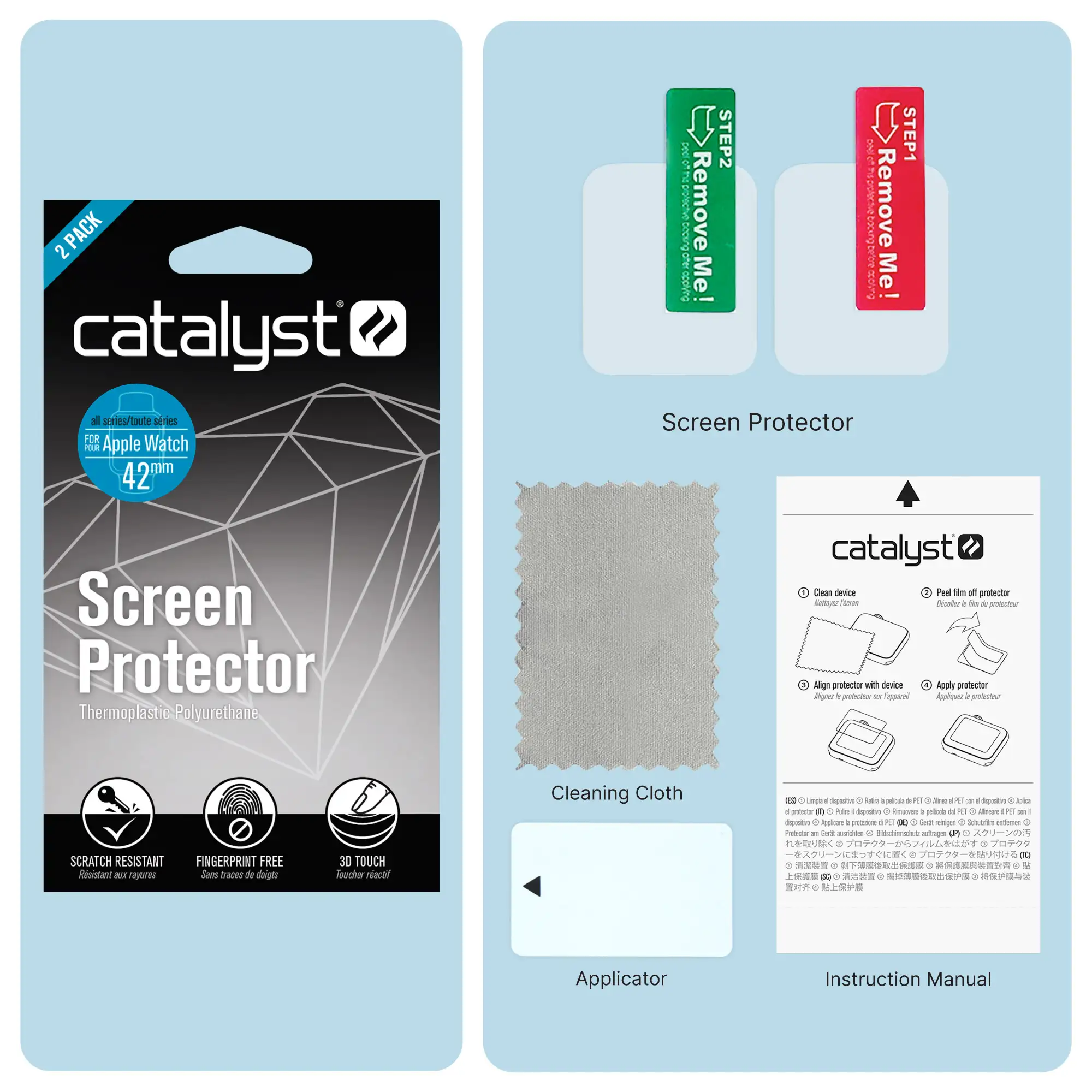 42mm - Screen Protector for Apple Watch Series 3/2/1/0 - Image 6