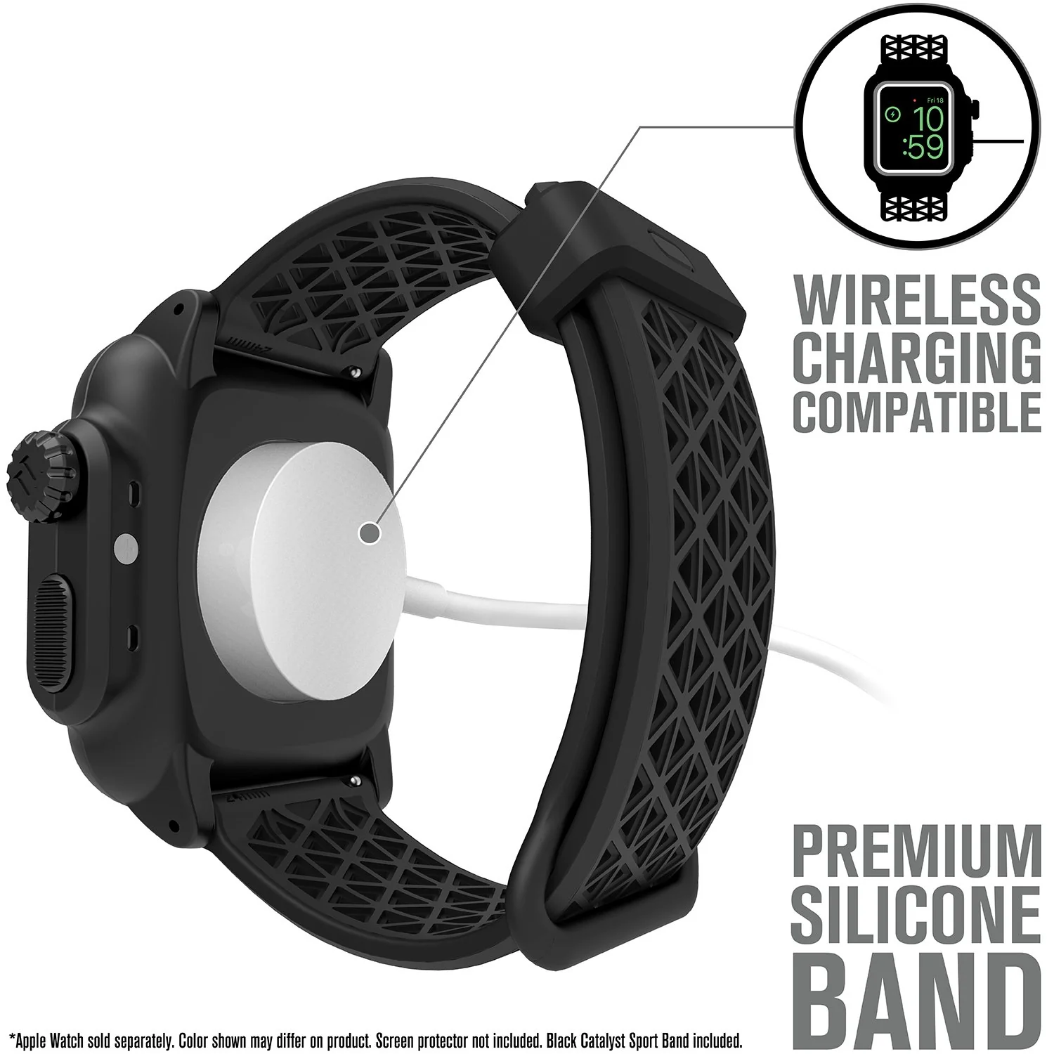 42mm - 100M Waterproof Case + Sport Band for Apple Watch Series 3/2 - Image 3