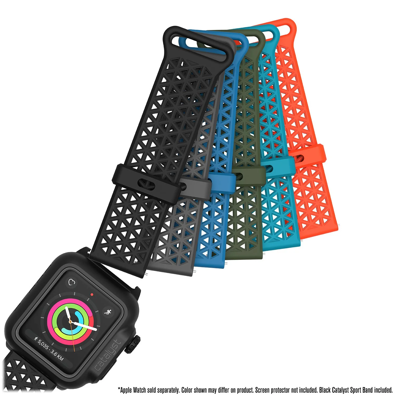 42mm - 100M Waterproof Case + Sport Band for Apple Watch Series 3/2 - Image 7