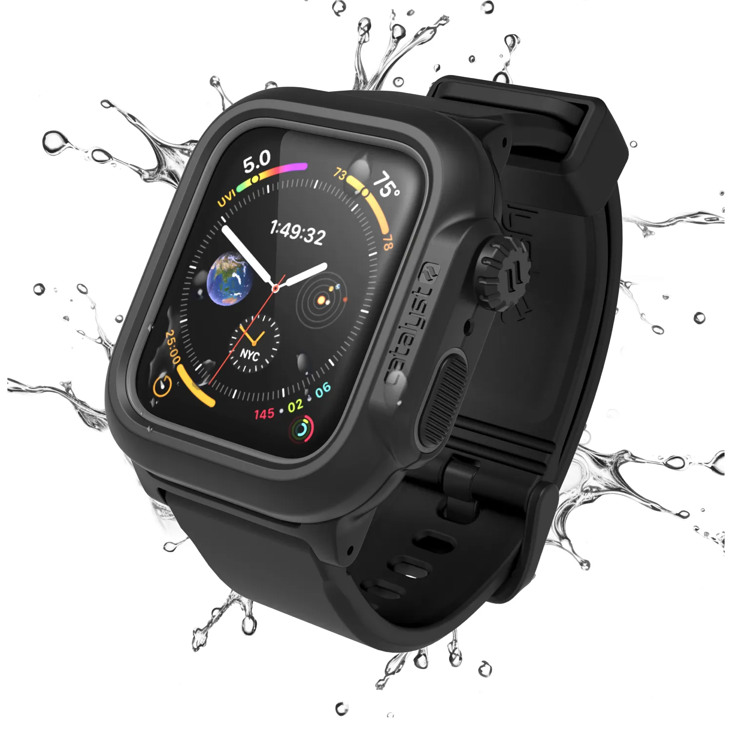 44mm - 100M Waterproof Case + Band for Apple Watch Series 6/5/4/SE (Gen 2/1) - Image 13