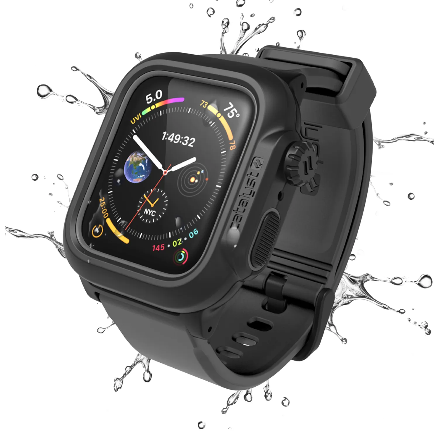 44mm - 100M Waterproof Case + Band for Apple Watch Series 6/5/4/SE (Gen 2/1) - Image 14