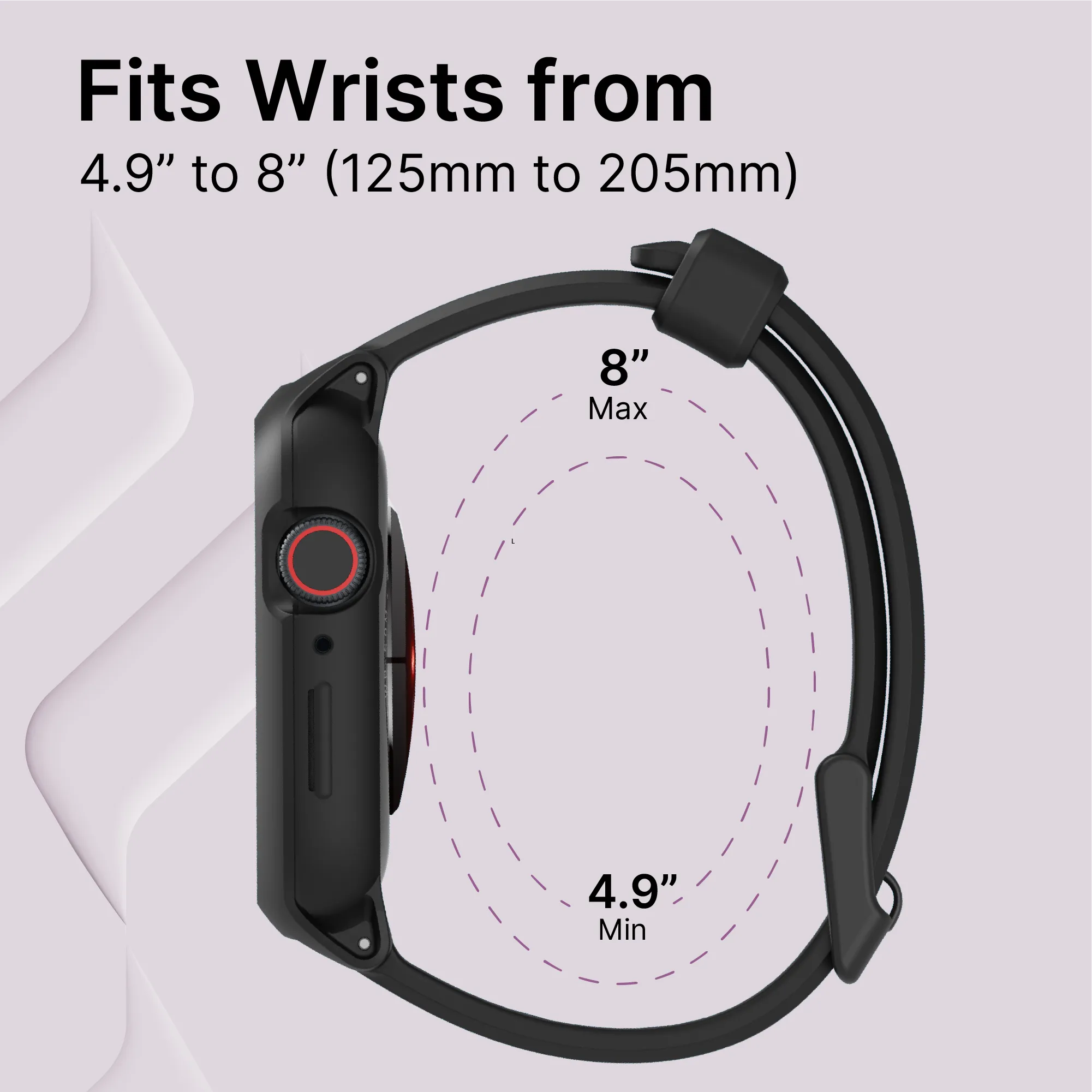 45mm - Rugged Case + Band for Apple Watch Series 9/8/7 - Image 15