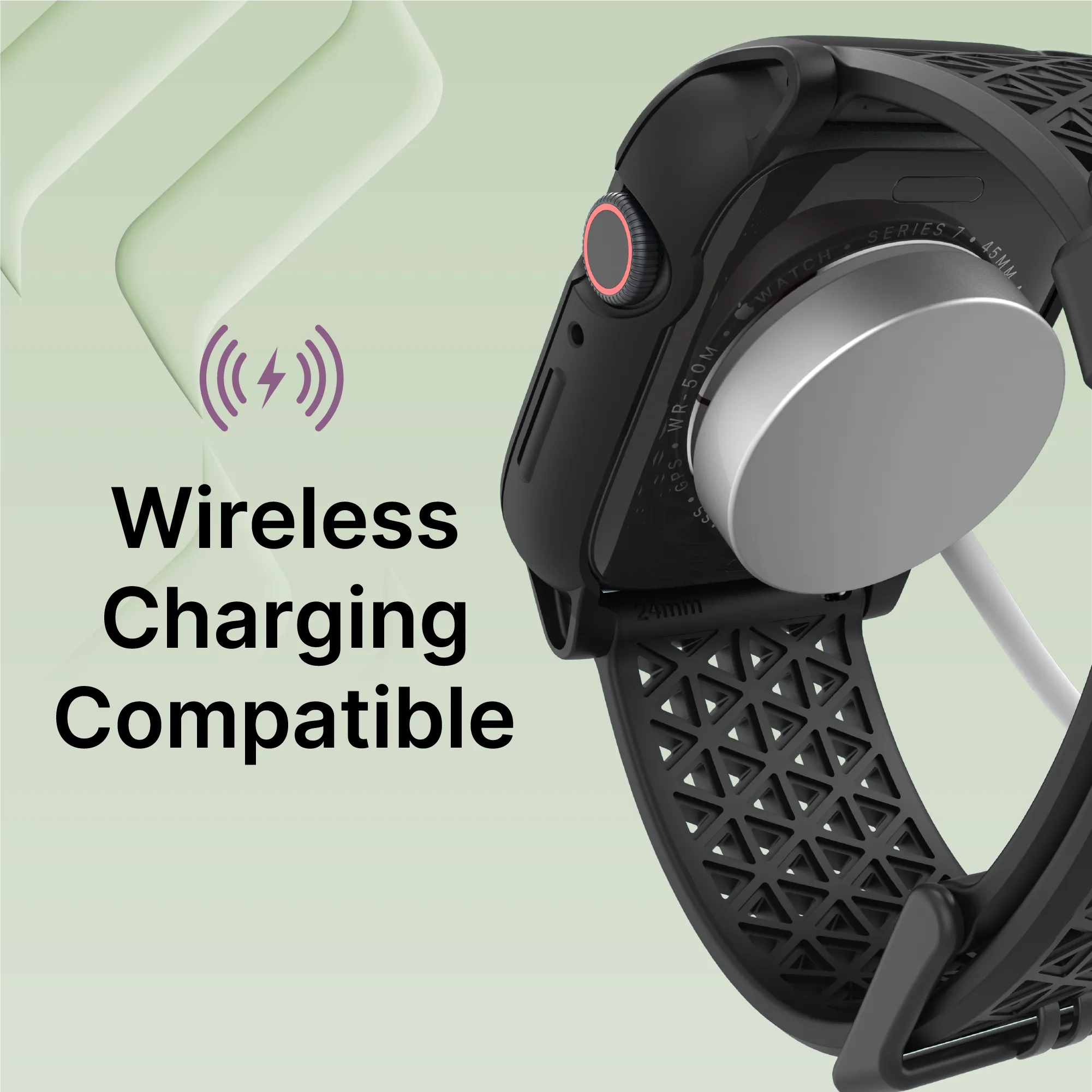 45mm - Rugged Case + Band for Apple Watch Series 9/8/7 - Image 7