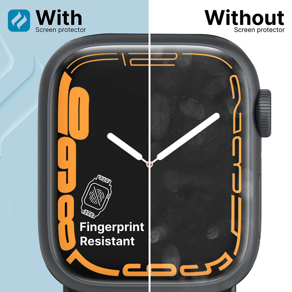 45mm - Screen Protector (2 pack) for Apple Watch Series 9/8/7 - Image 4