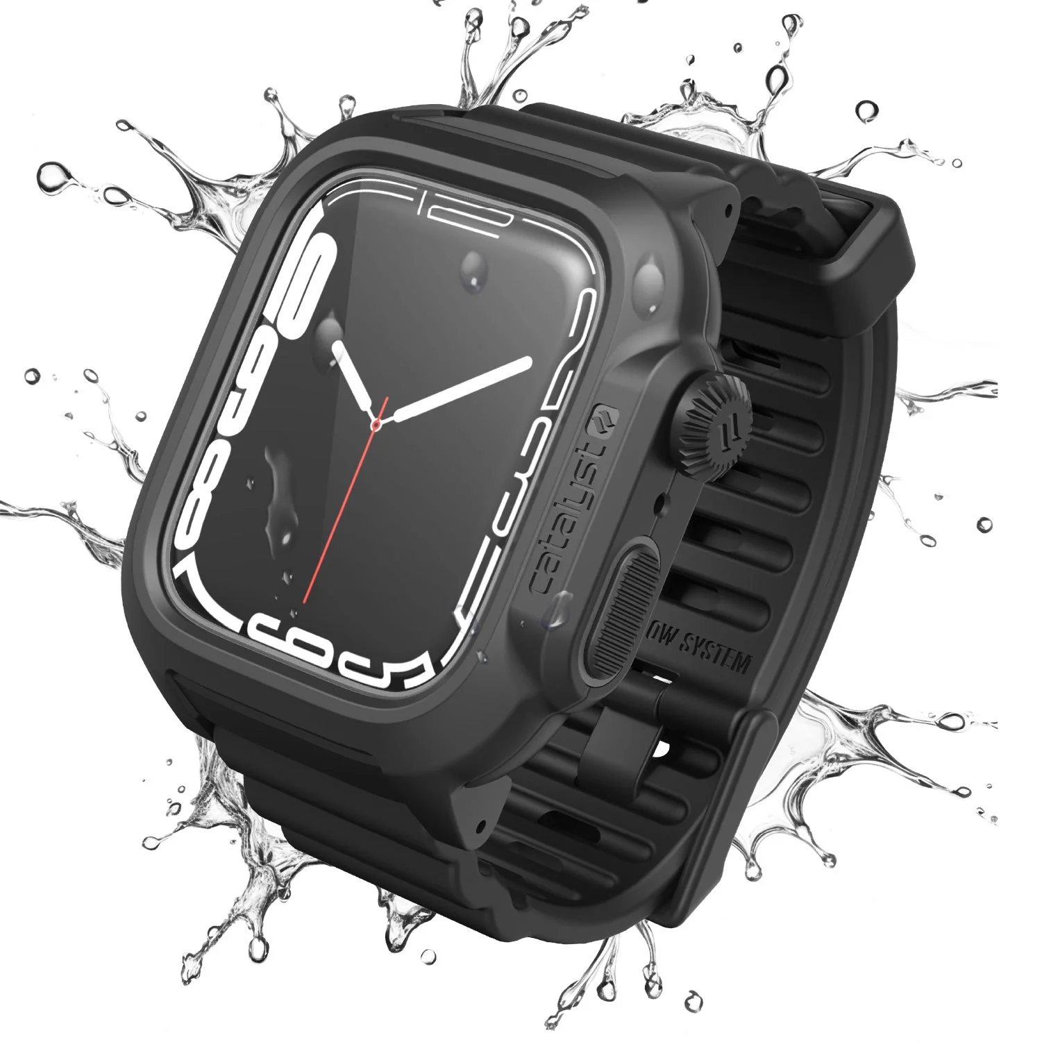 45mm - 330ft Waterproof Case + Band for Apple Watch Series 9/8/7 - Image 14
