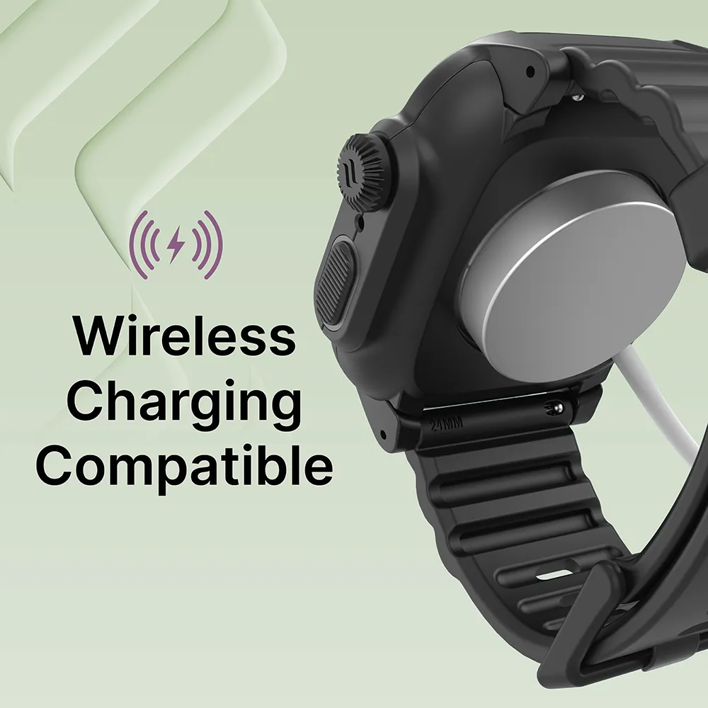 45mm - 330ft Waterproof Case + Band for Apple Watch Series 9/8/7 - Image 21