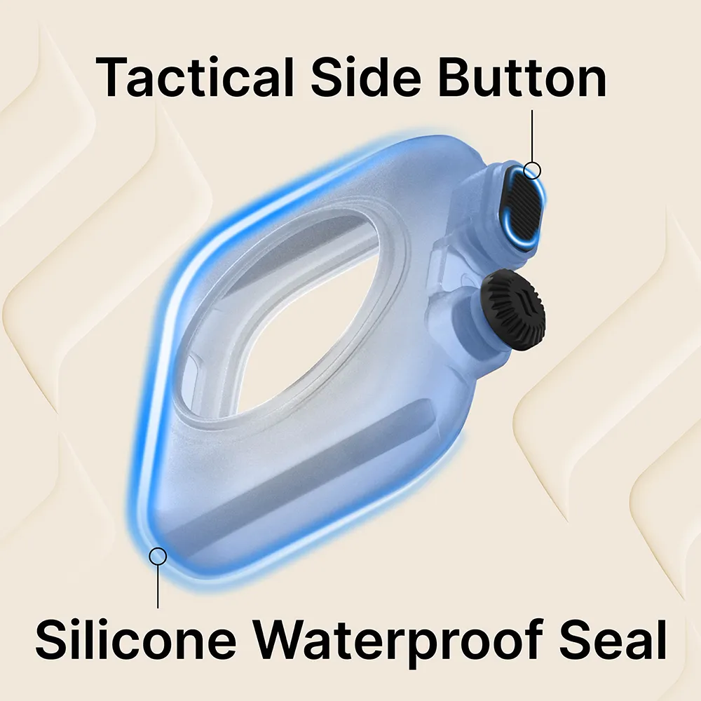 45mm - 330ft Waterproof Case + Band for Apple Watch Series 9/8/7 - Image 5