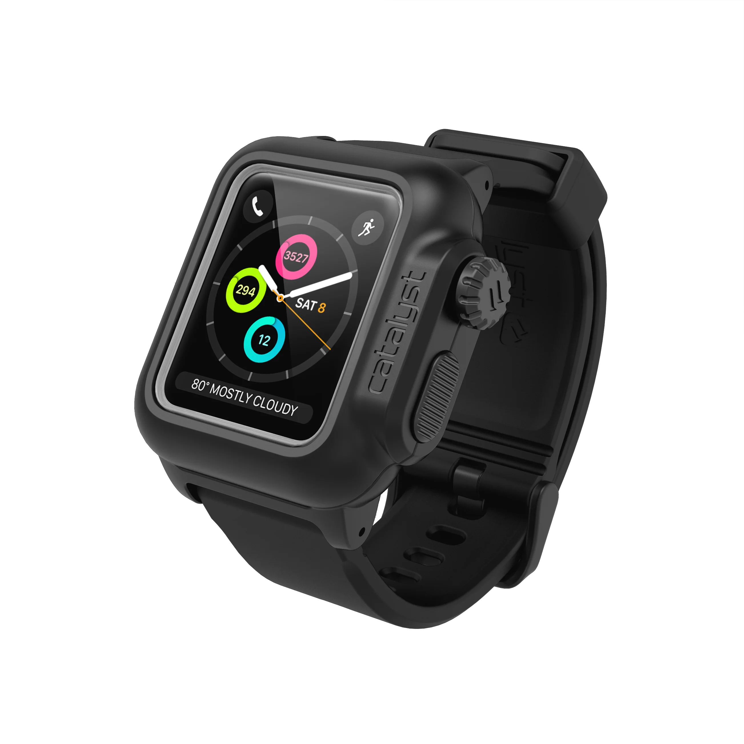 38mm - 100M Waterproof Case + Band for Apple Watch Series 3/2 - Image 11
