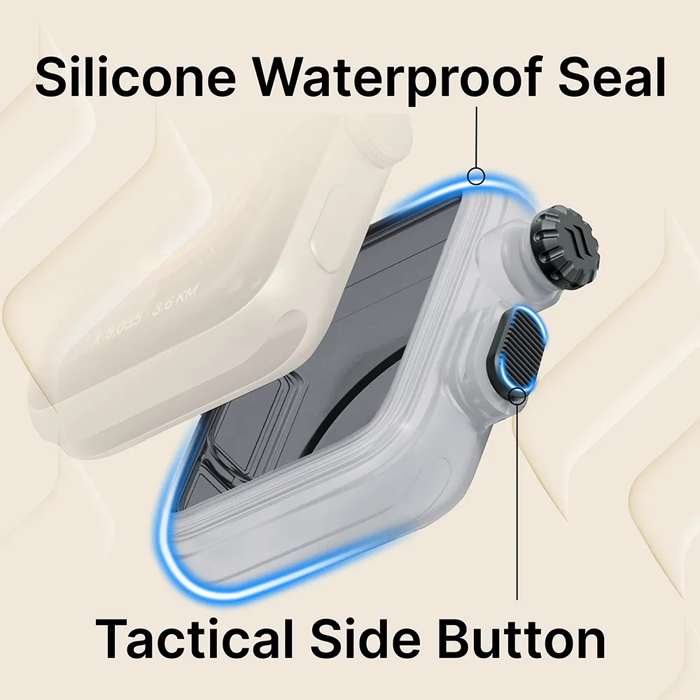 42mm - 100M Waterproof Case + Band for Apple Watch Series 3/2 - Image 11