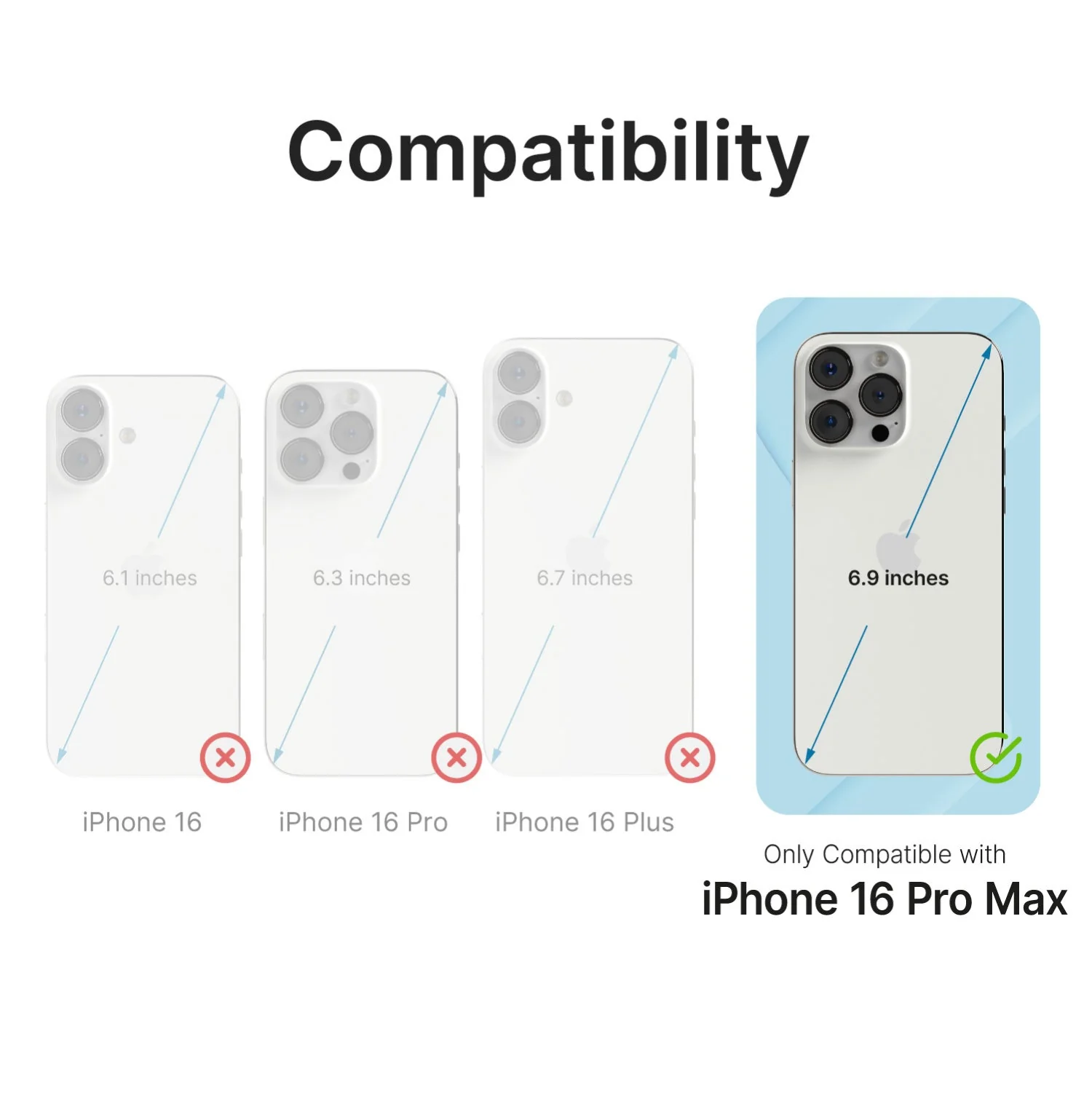 iPhone 16 Pro Max, Influence Case, MagSafe Compatible - Image 35