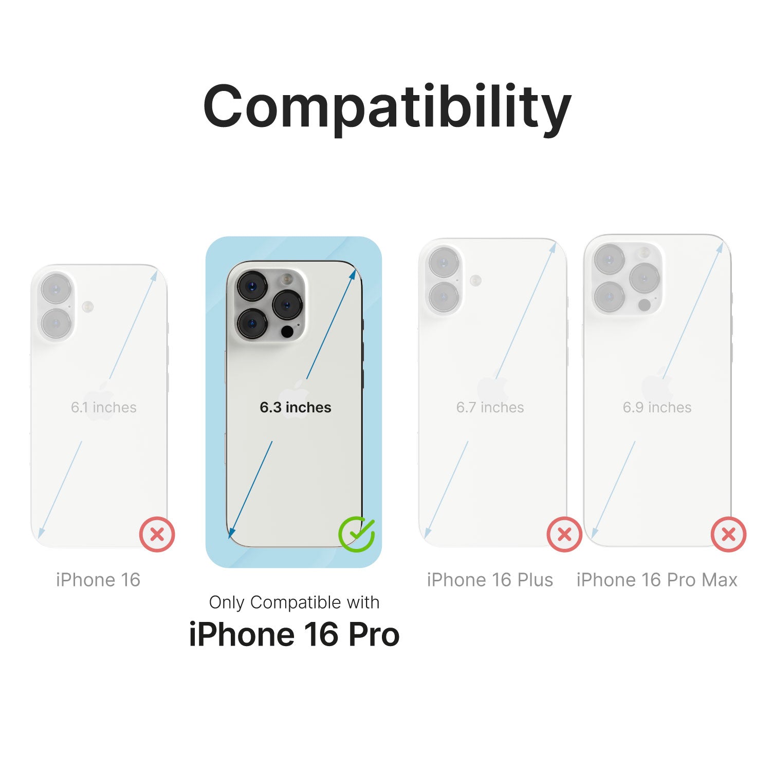 iPhone 16 Pro - Waterproof Case, Total Protection - Image 16
