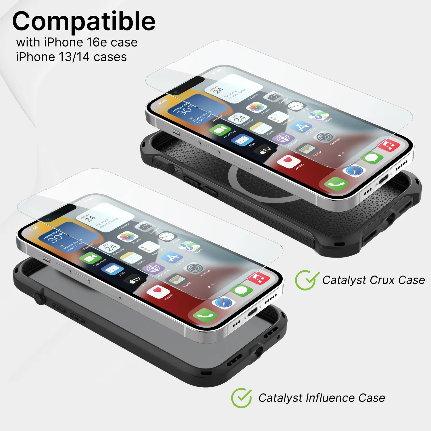 iPhone 17e/ 16e / 14 / 13 - Tempered Glass Screen Protector - Image 12