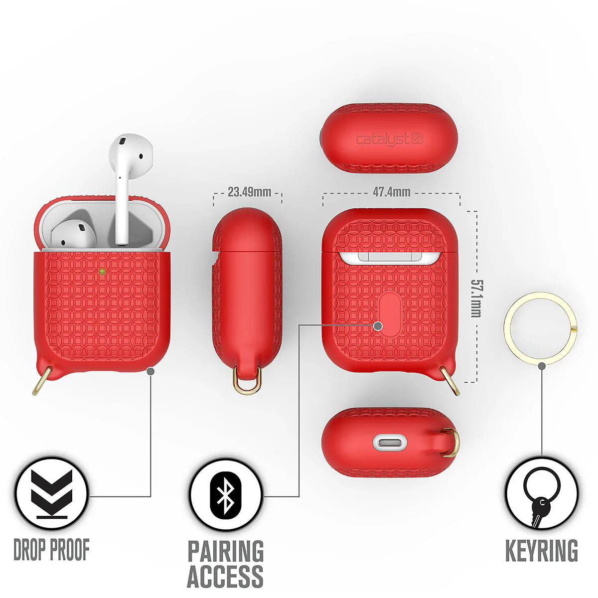 AirPods (Gen 2/1) - Case + Keyring - Image 26