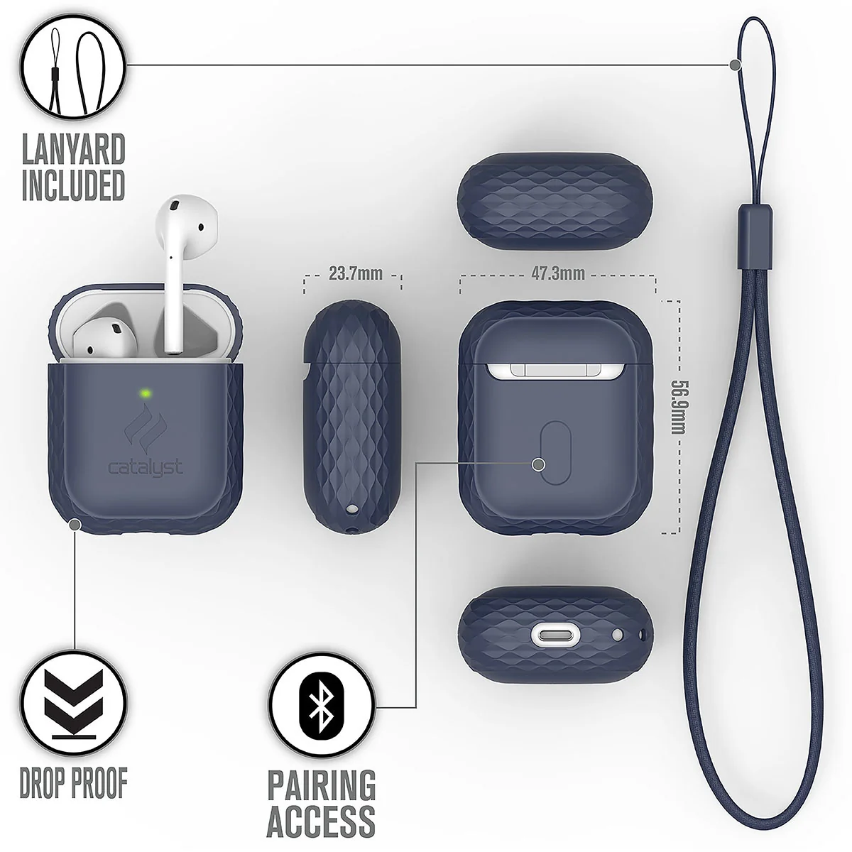 AirPods (Gen 2/1) - Case + Lanyard - Image 23