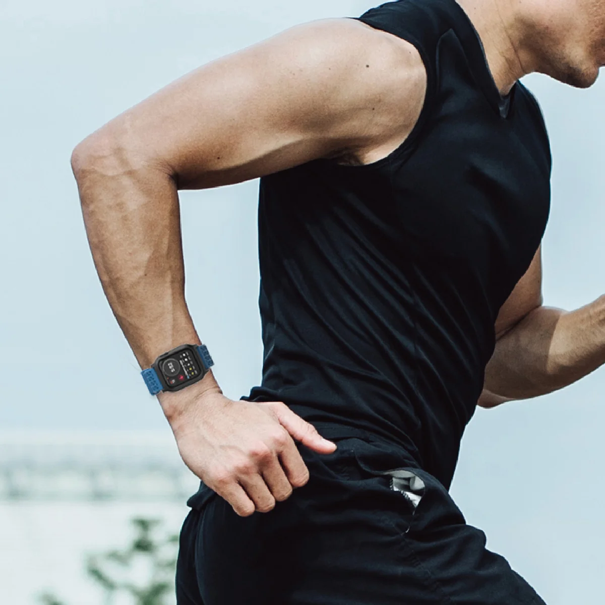 Rugged Sport Band for Catalyst Apple Watch Case | Large - Image 15