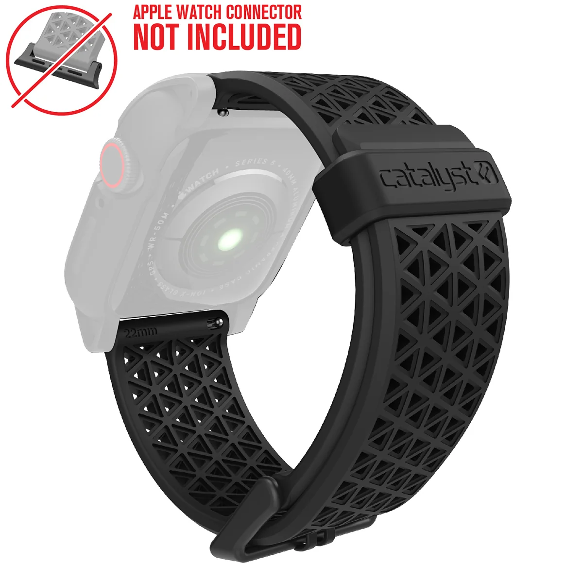 Rugged Sport Band for Catalyst Apple Watch Case | Small - Image 11