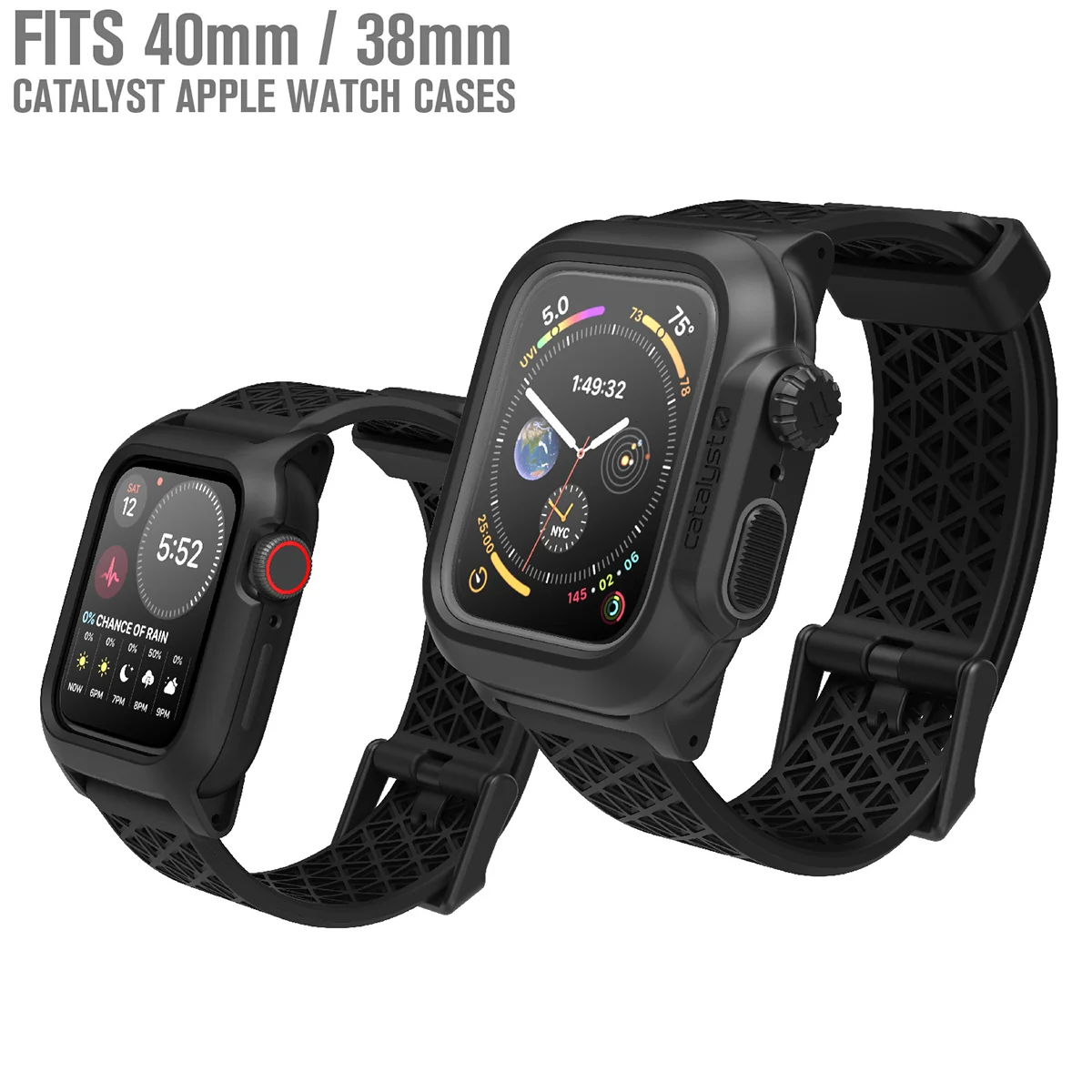 Rugged Sport Band for Catalyst Apple Watch Case | Small - Image 12