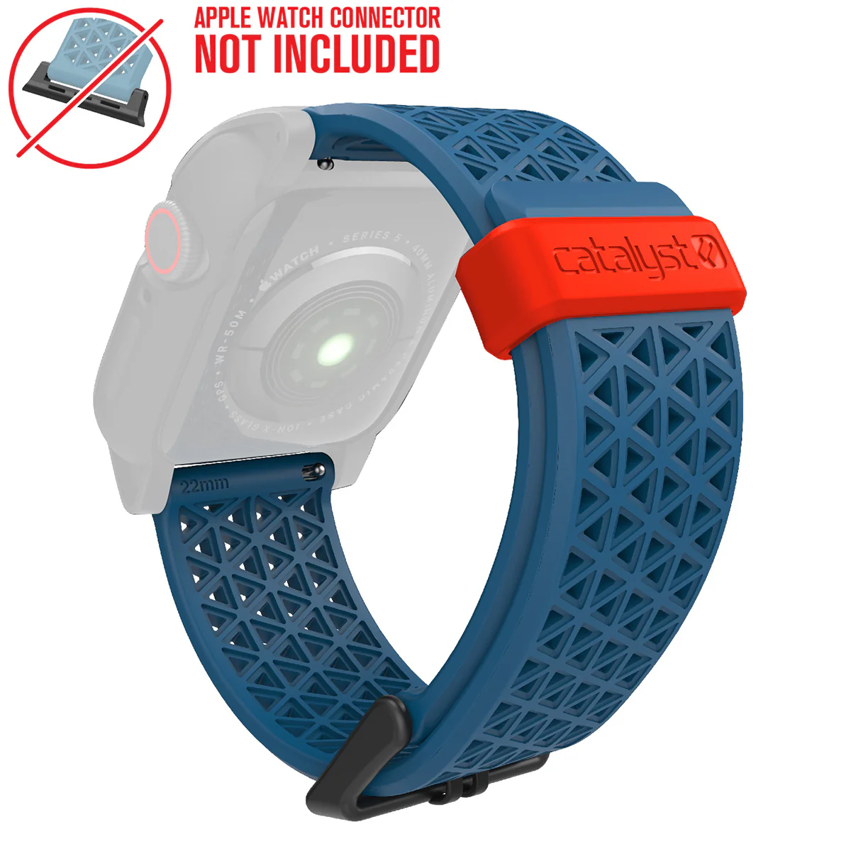 Rugged Sport Band for Catalyst Apple Watch Case | Small - Image 17
