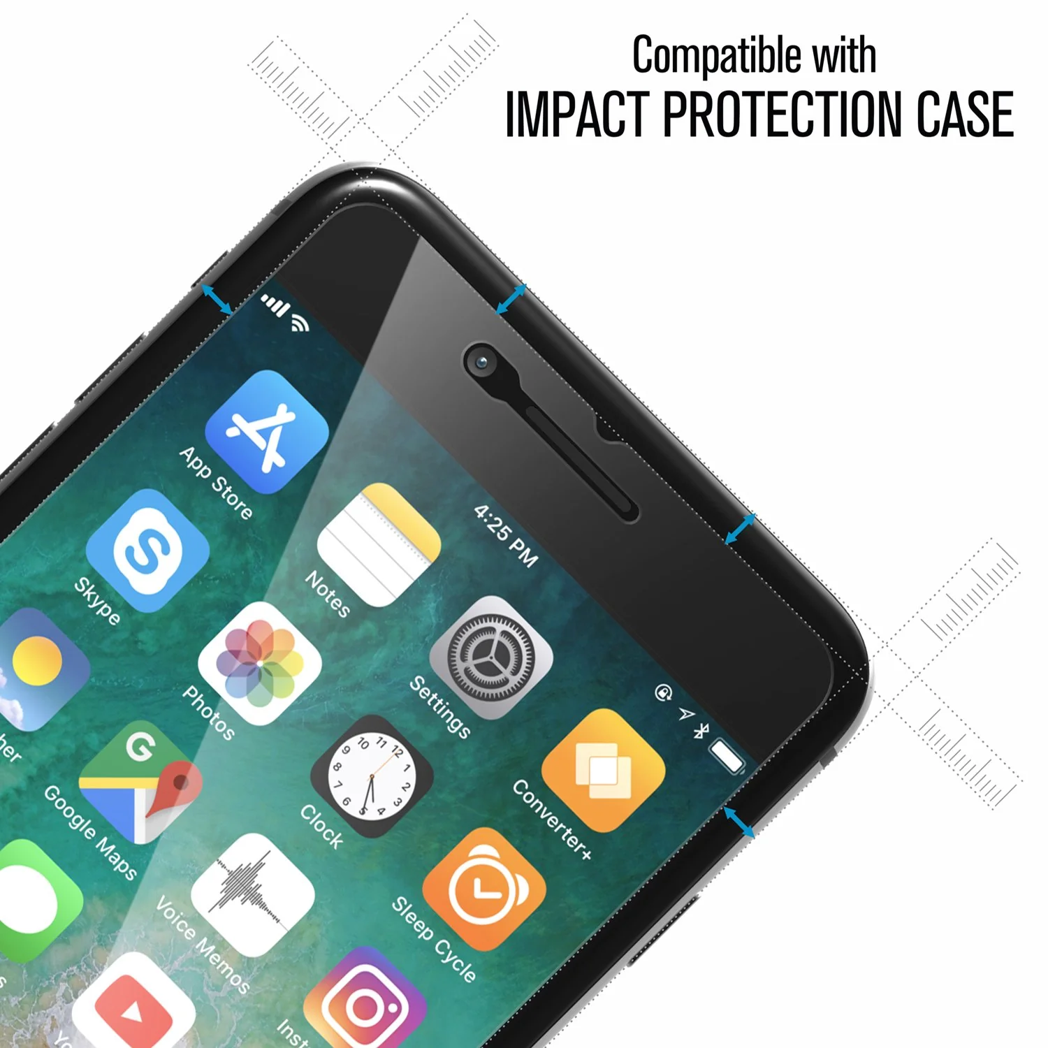 iPhone 8 Plus/7 Plus/6s Plus/6 Plus - Tempered Glass Screen Protector - Image 5