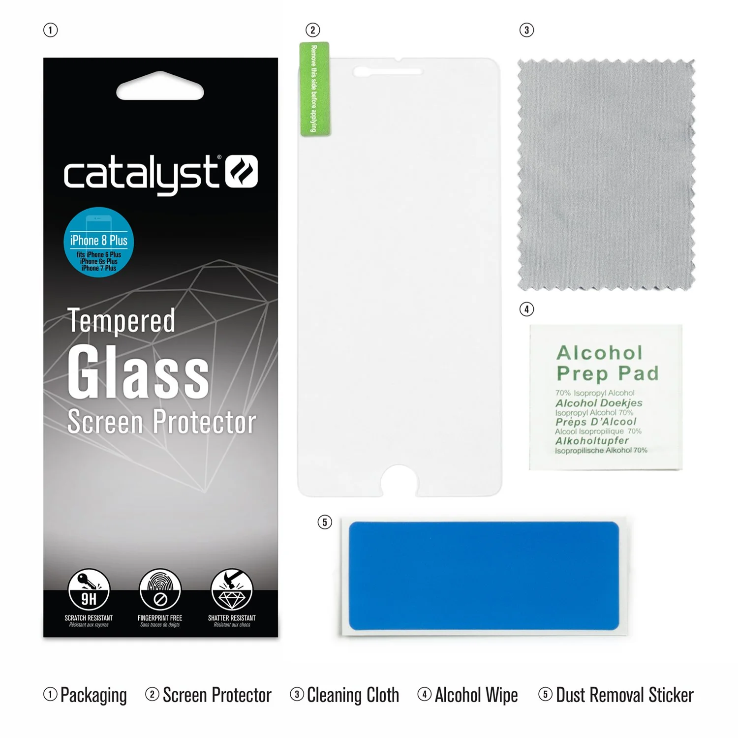 iPhone 8 Plus/7 Plus/6s Plus/6 Plus - Tempered Glass Screen Protector - Image 8