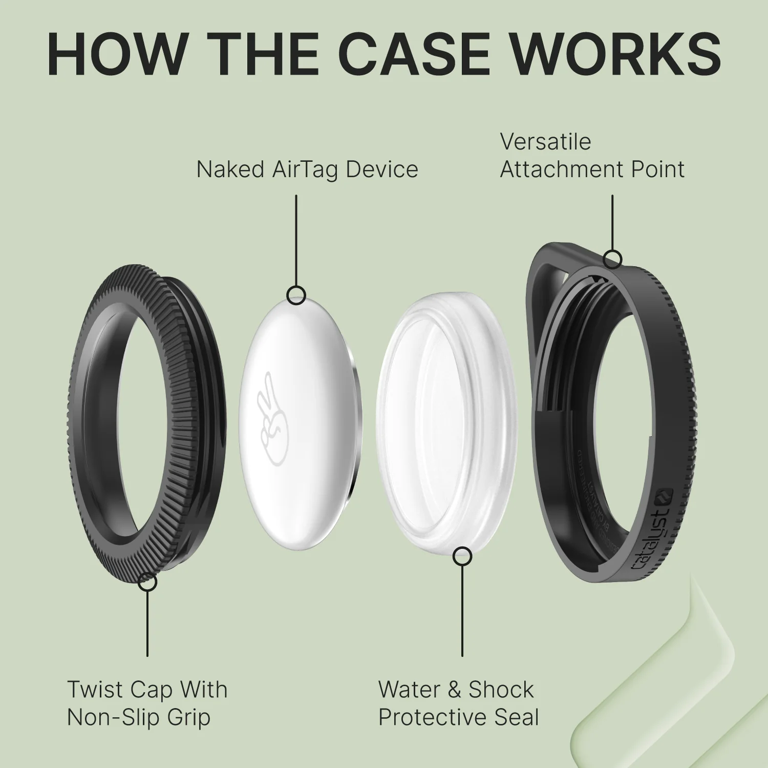 AirTag - Total Protection Case, Hang-It - Image 6