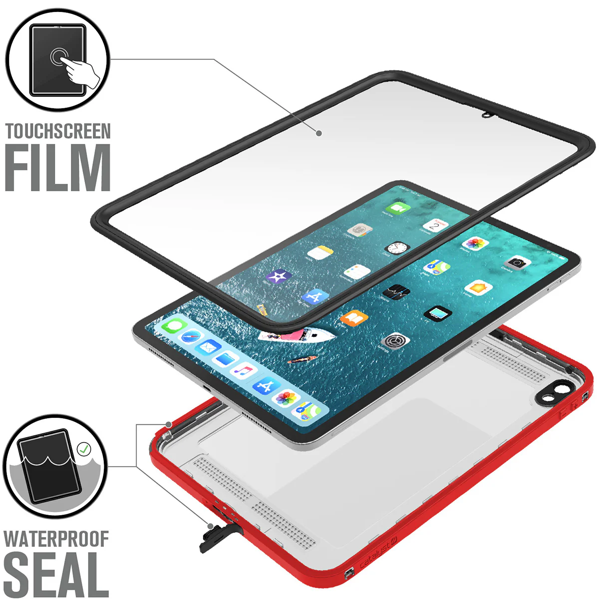 iPad Pro (Gen 1), 11" - Waterproof Case - Image 20