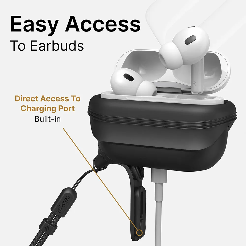 AirPods Pro (Gen 2/1) - Waterproof Case + Lanyard - Image 14